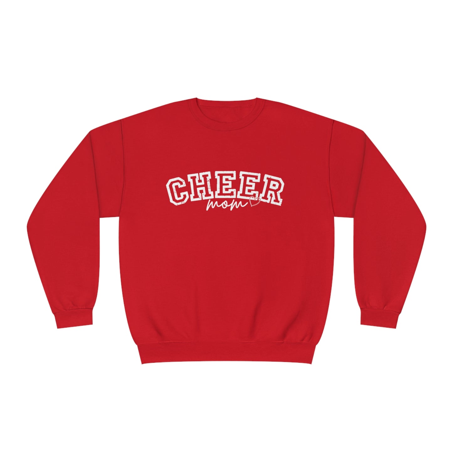 CHEER mom heart Unisex NuBlend® Crewneck Sweatshirt