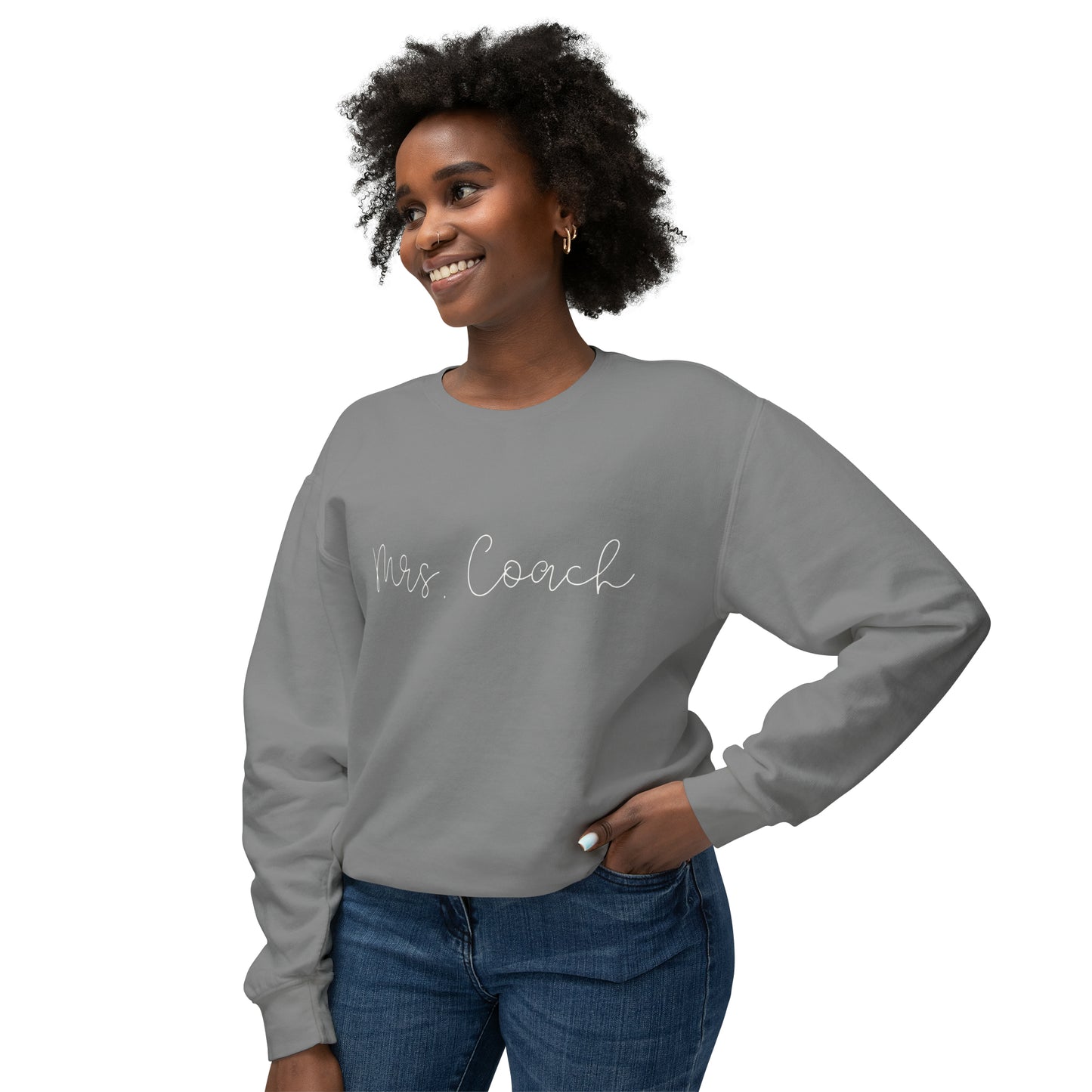 Mrs. Coach Lightweight Crewneck Sweatshirt