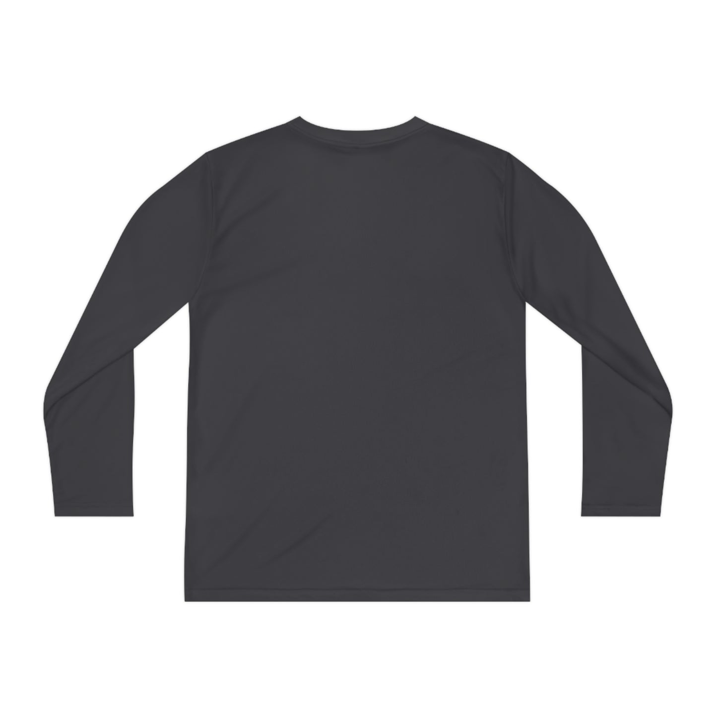 Cute Ghost Youth Long Sleeve Competitor Tee