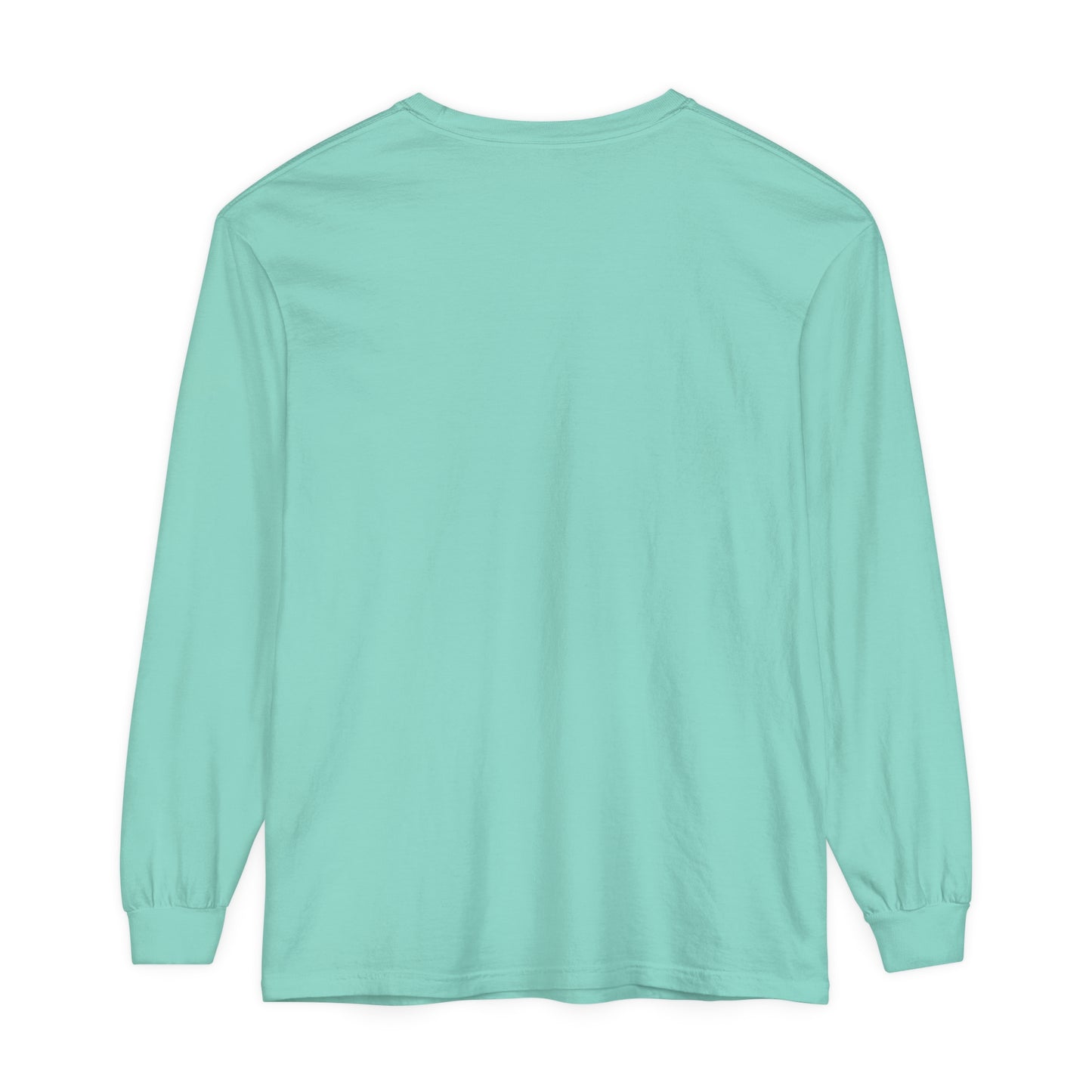 Cute Ghost Unisex Garment-dyed Long Sleeve T-Shirt