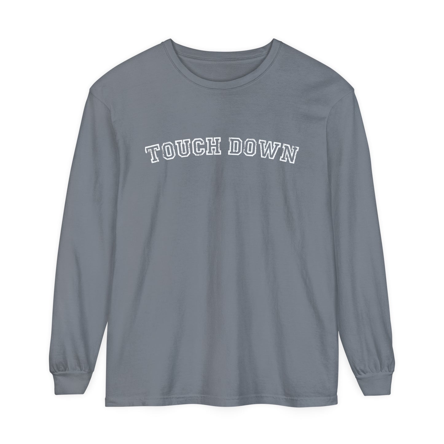 Touchdown Unisex Garment-dyed Long Sleeve T-Shirt