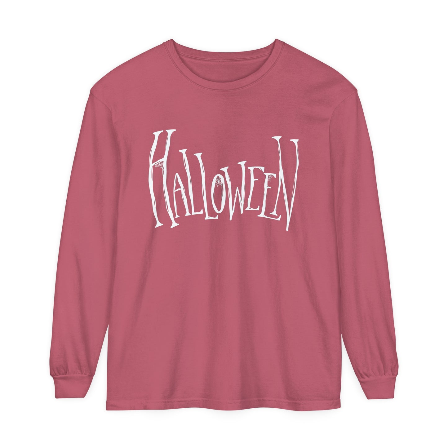 Halloween Unisex Garment-dyed Long Sleeve T-Shirt