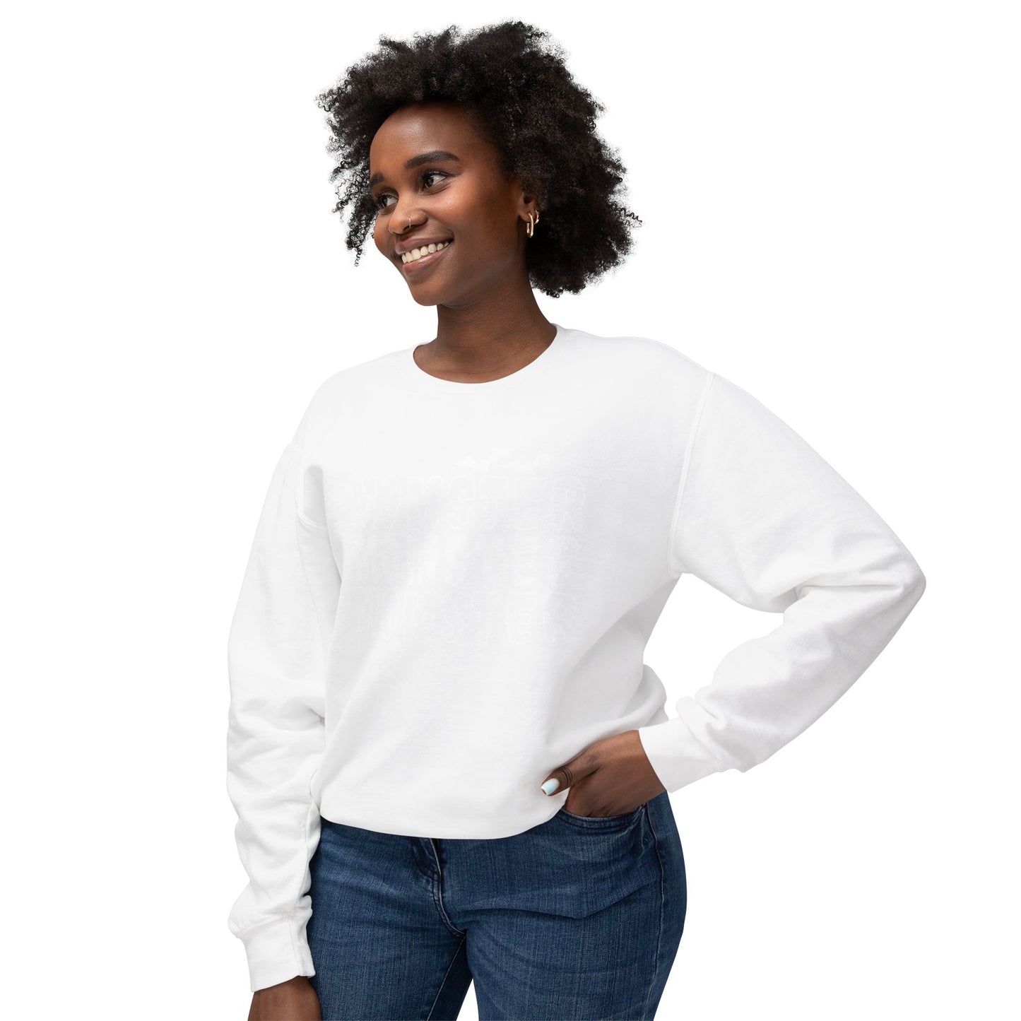 Momster Unisex Lightweight Crewneck Sweatshirt
