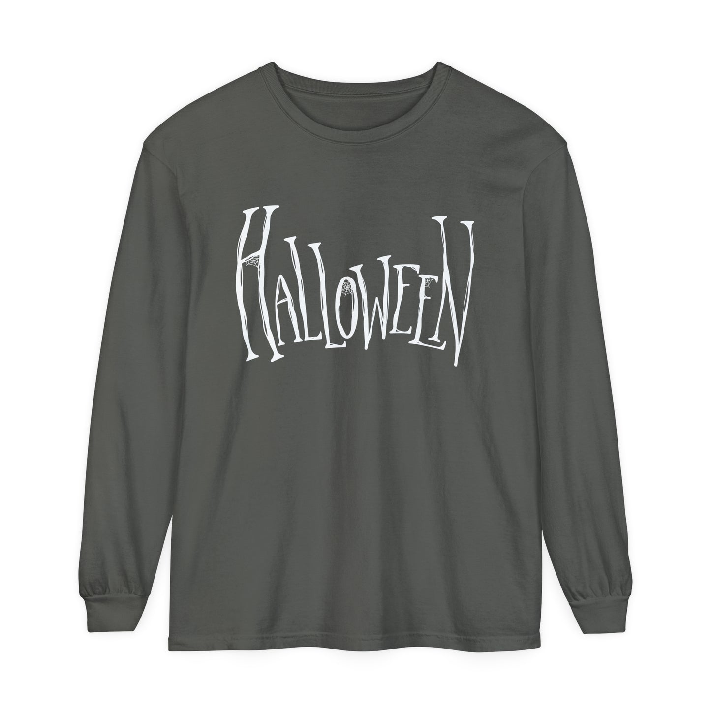 Halloween Unisex Garment-dyed Long Sleeve T-Shirt