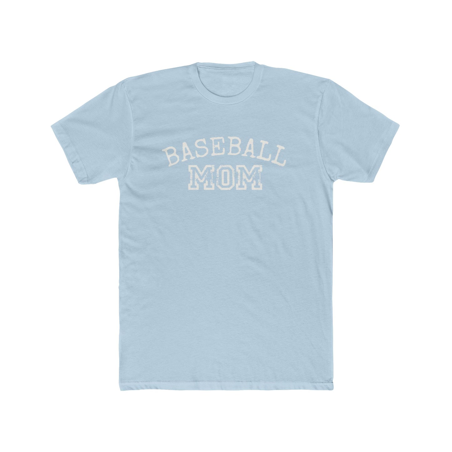 Baseball Mom Unisex Cotton Crew Tee