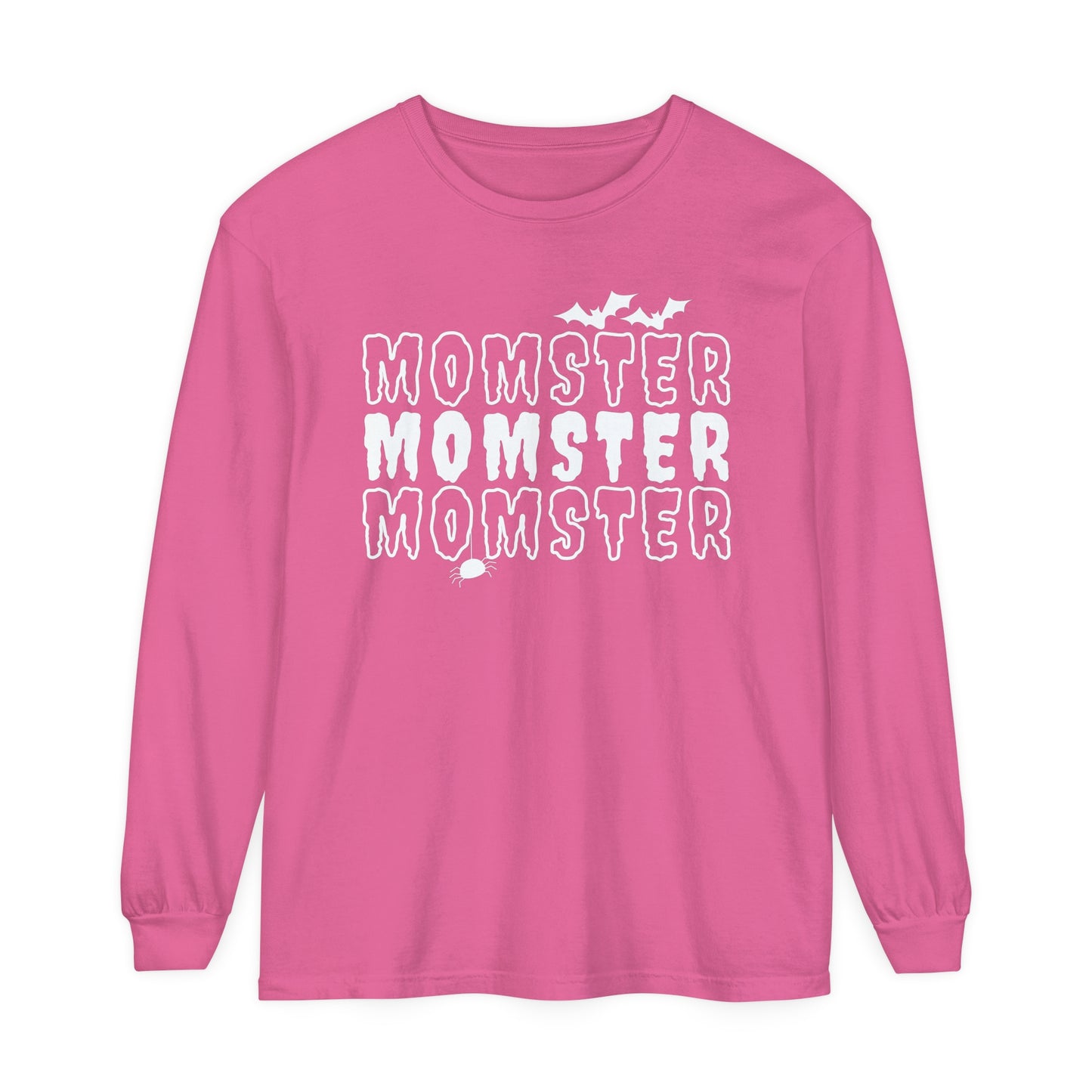 Momster Unisex Garment-dyed Long Sleeve T-Shirt