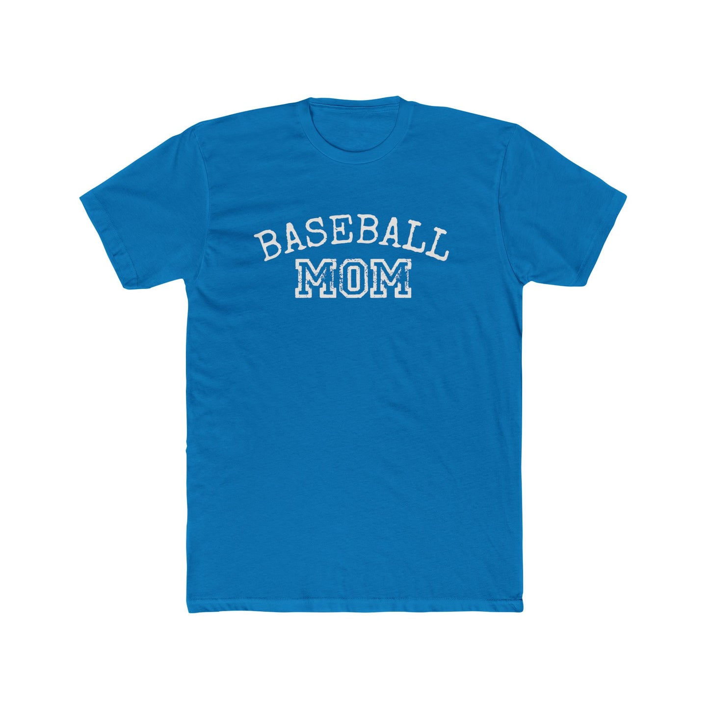 Baseball Mom Unisex Cotton Crew Tee