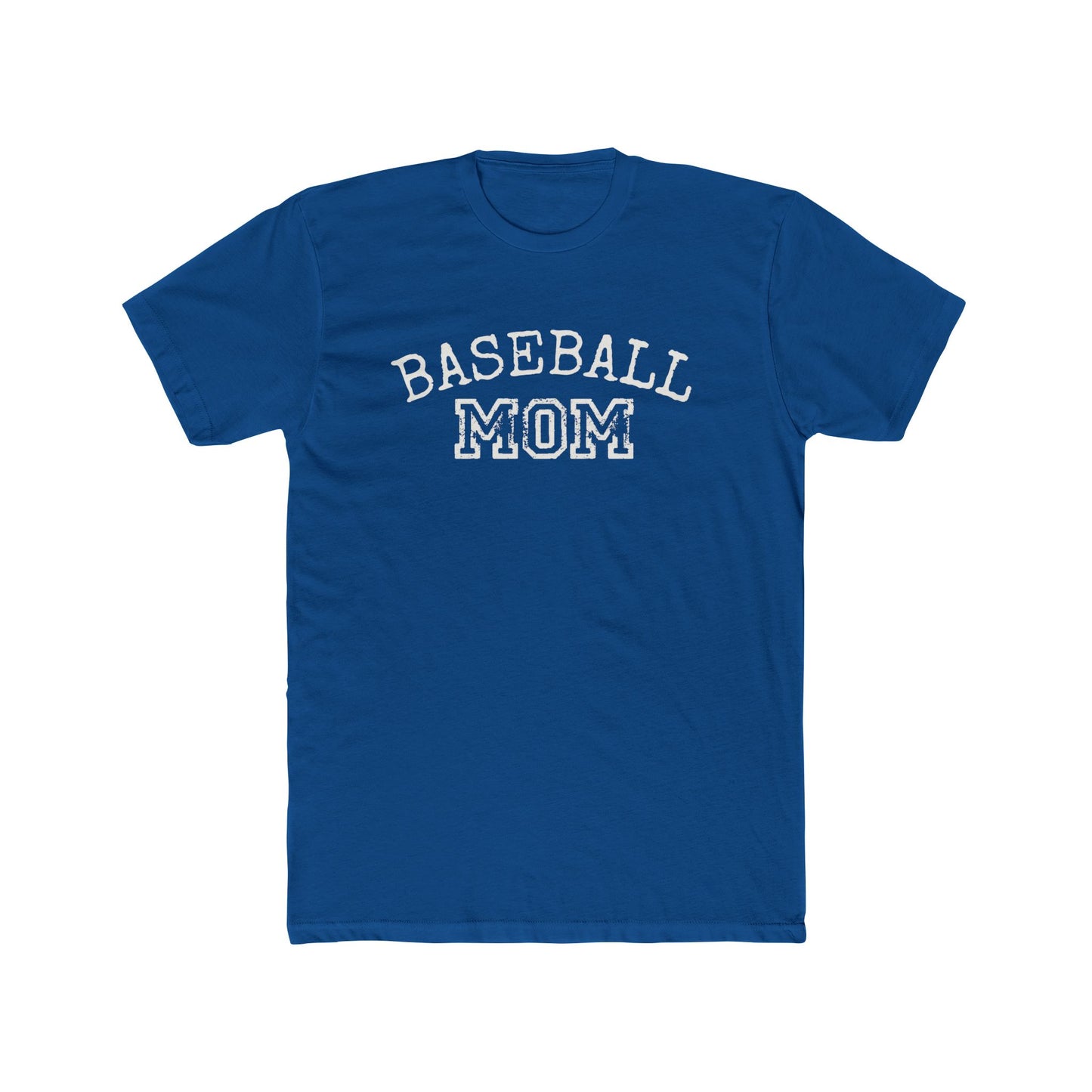 Baseball Mom Unisex Cotton Crew Tee