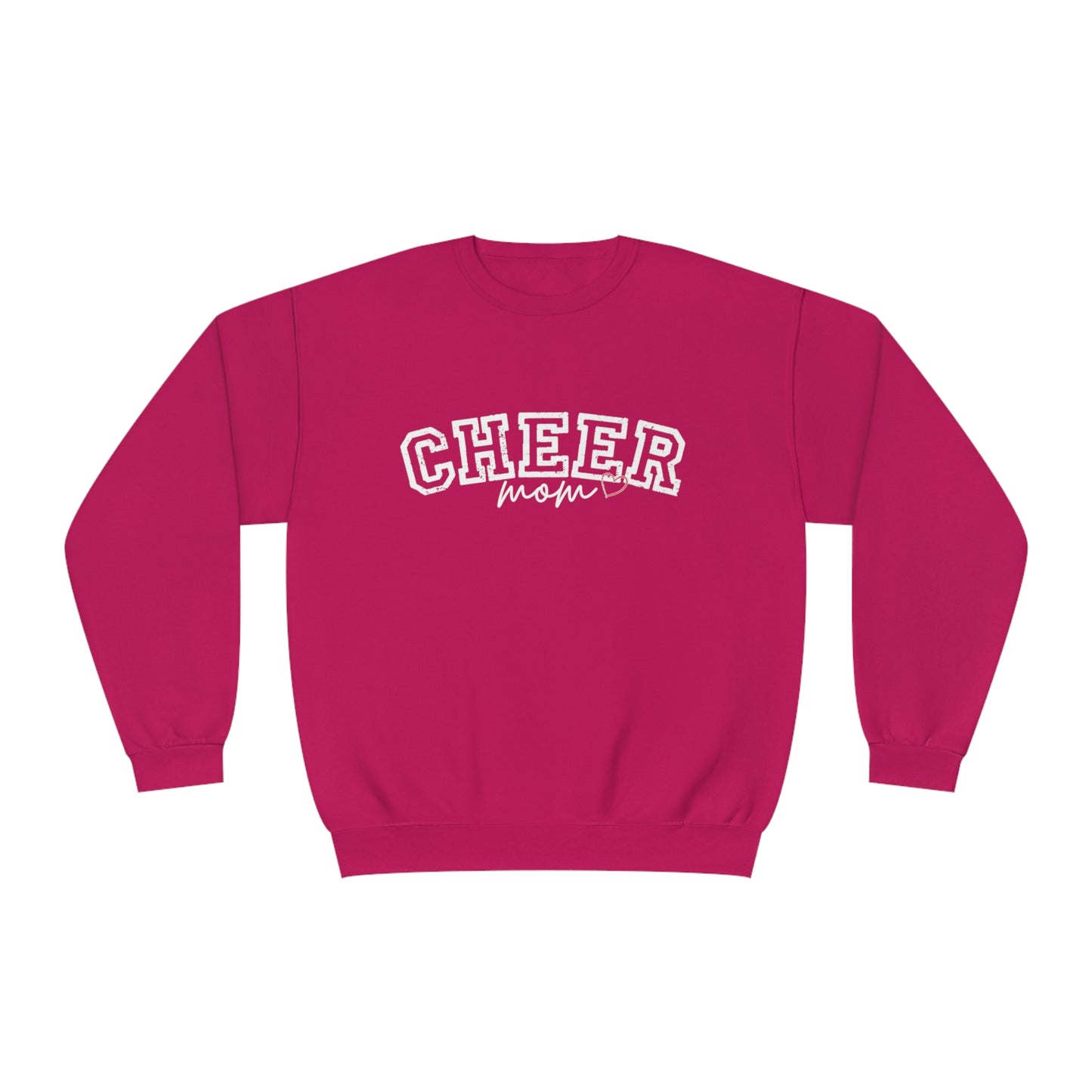 CHEER mom heart Unisex NuBlend® Crewneck Sweatshirt
