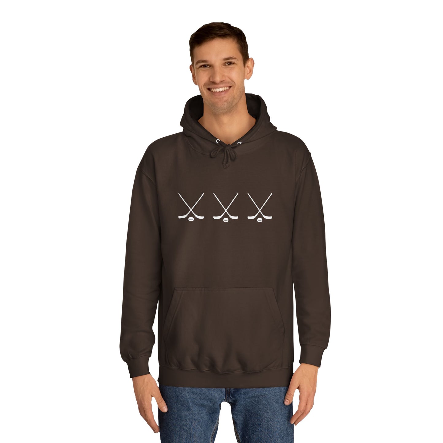 Hockey Sticks Unisex College Hoodie