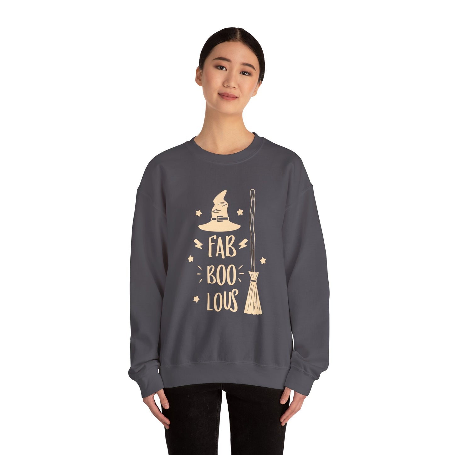 Fab Boo Lous Unisex Heavy Blend™ Crewneck Sweatshirt