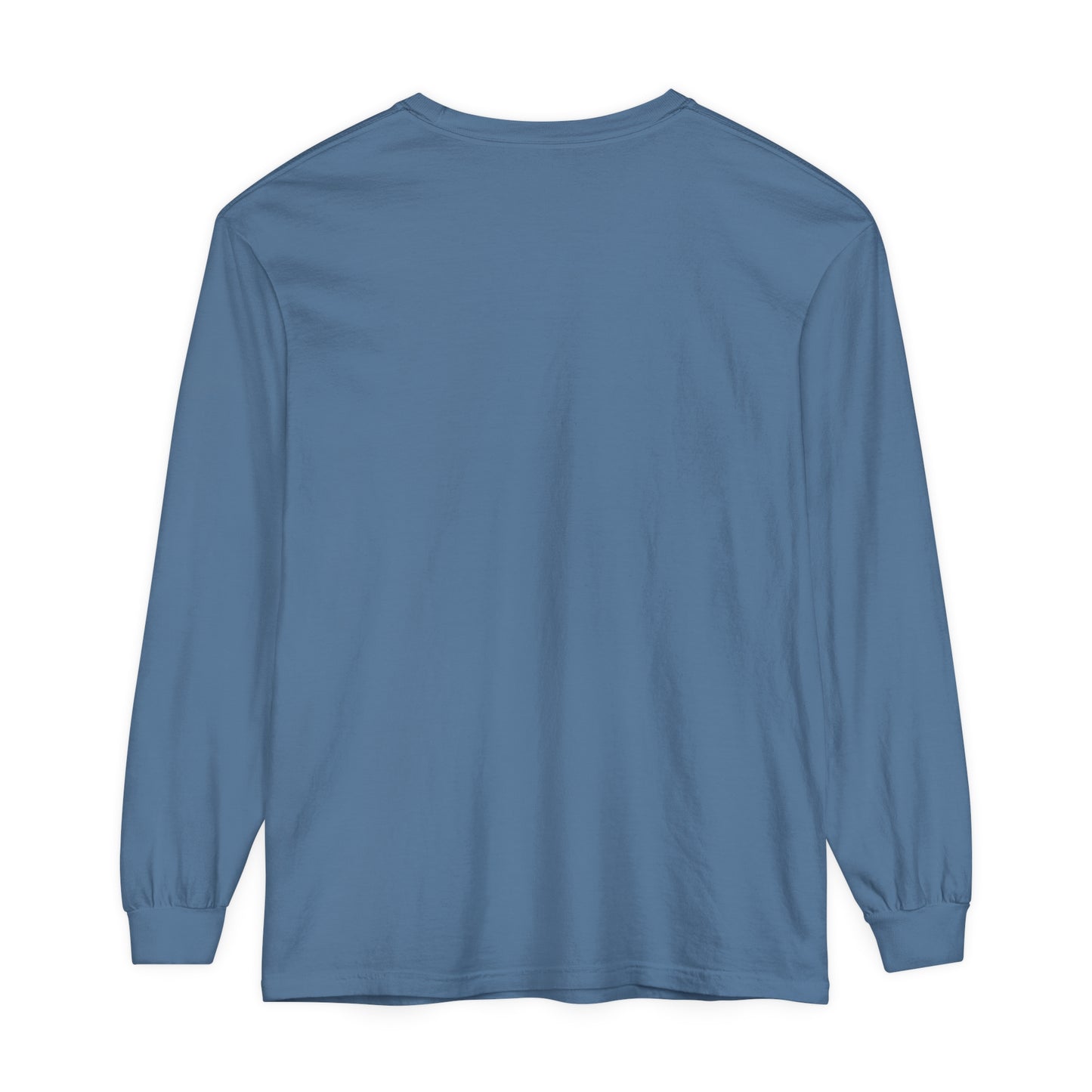 Basketball Ghost Unisex Garment-dyed Long Sleeve T-Shirt