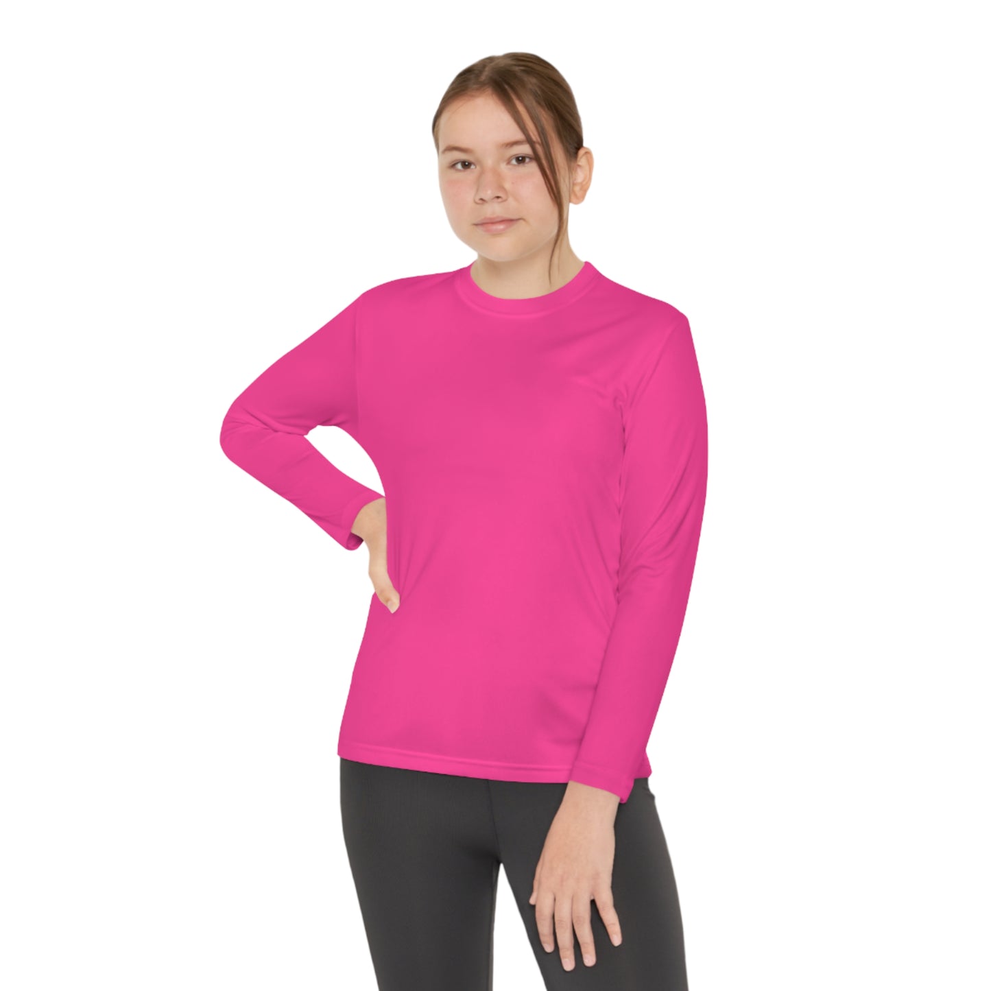 Hey Boo Youth Long Sleeve Competitor Tee