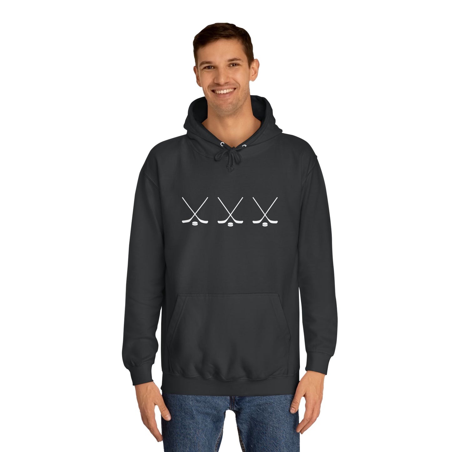 Hockey Sticks Unisex College Hoodie
