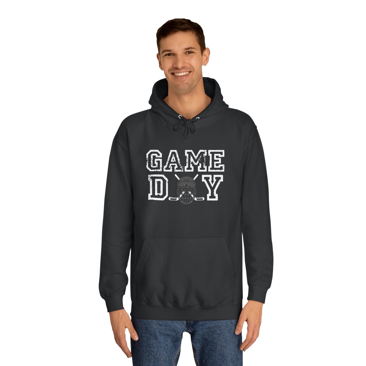 Hockey Game Day Unisex College Hoodie