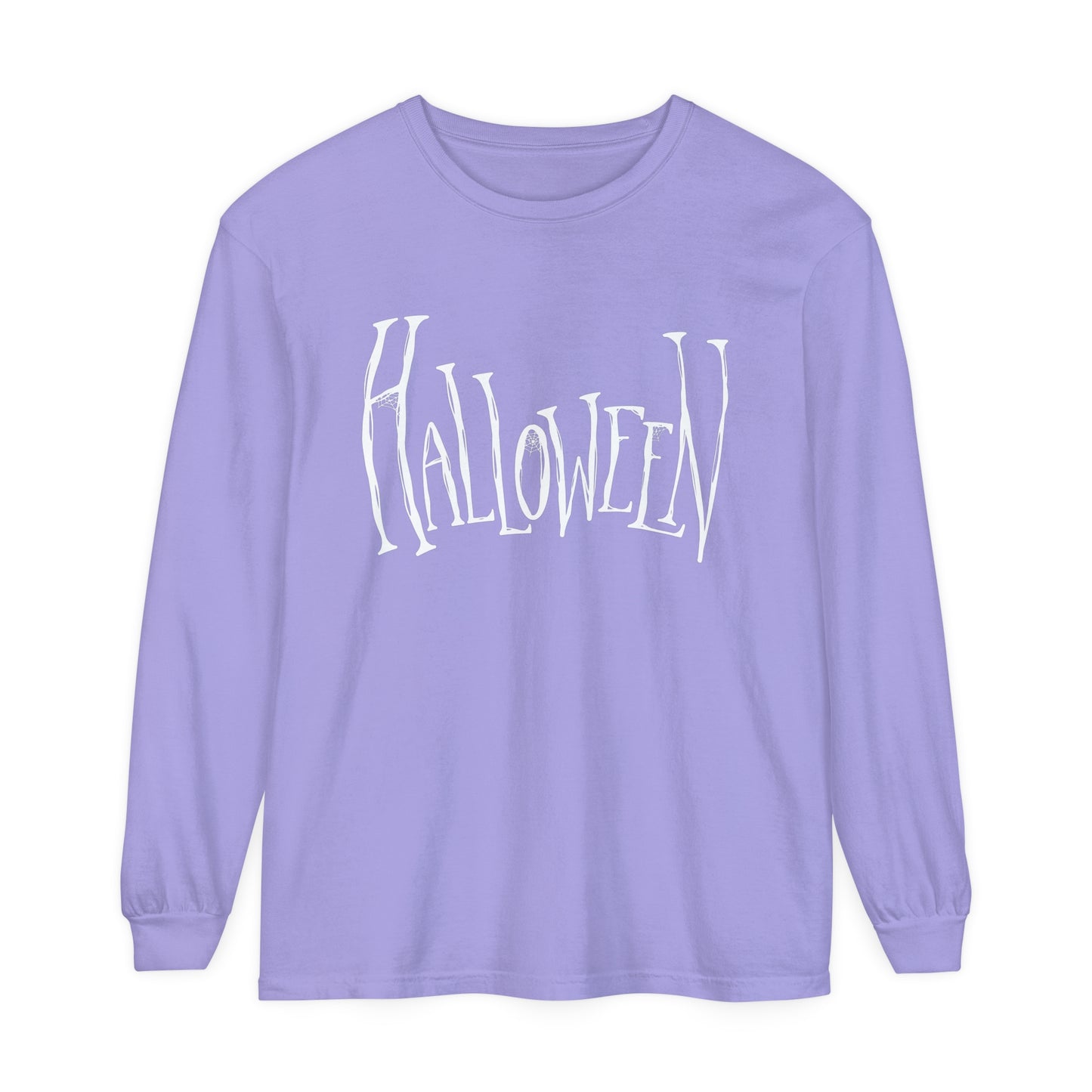 Halloween Unisex Garment-dyed Long Sleeve T-Shirt