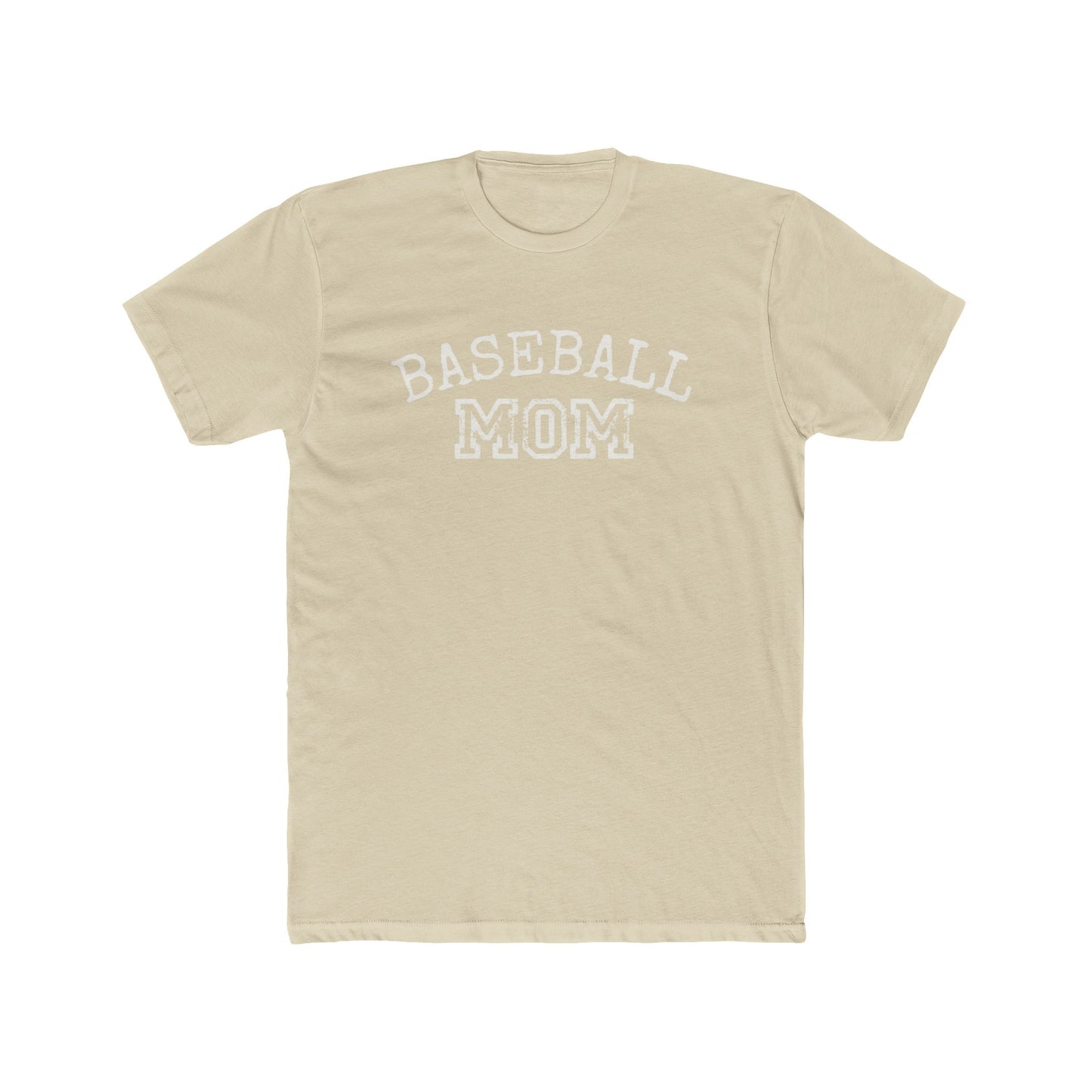 Baseball Mom Unisex Cotton Crew Tee