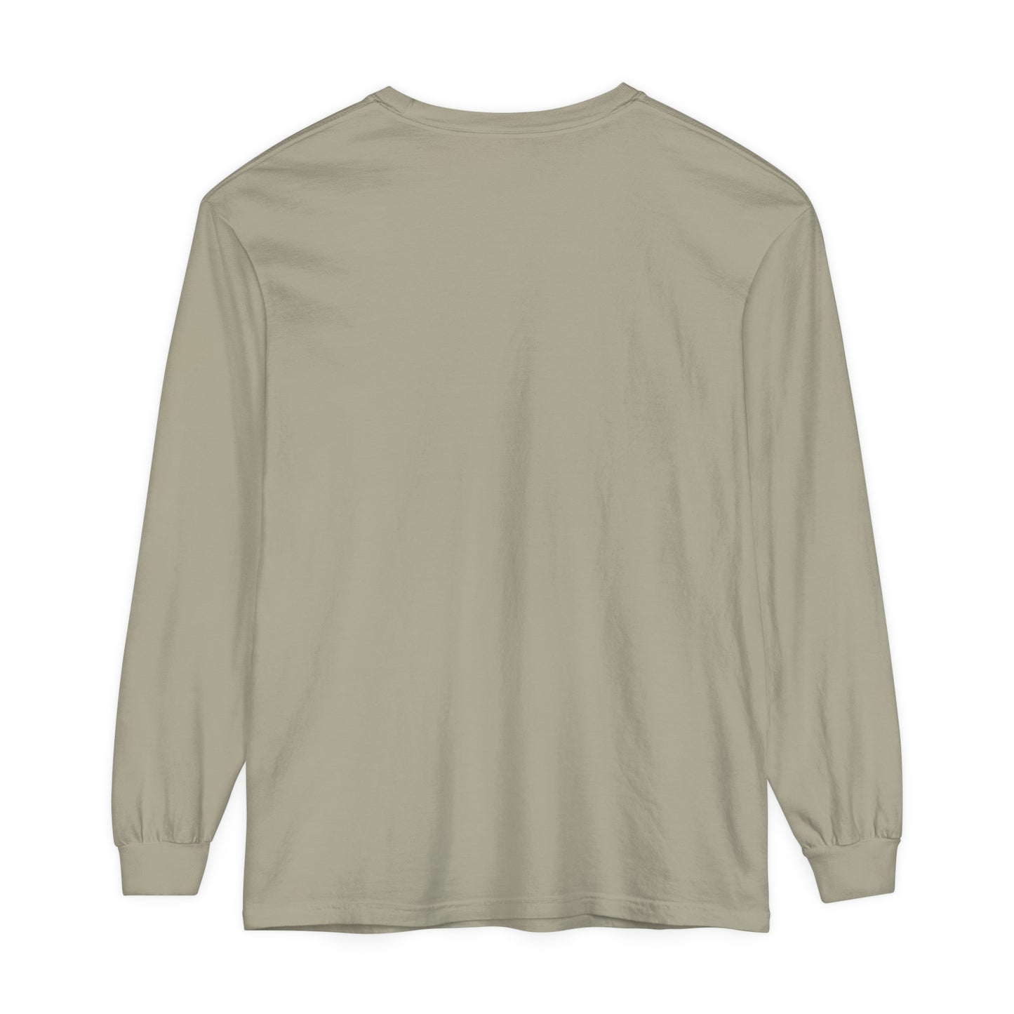 Basketball Ghost Unisex Garment-dyed Long Sleeve T-Shirt