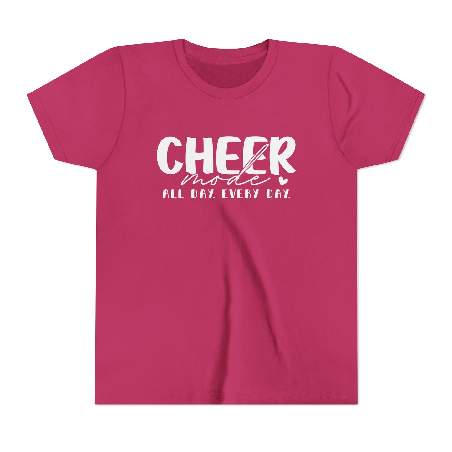 Cheer Mode kids T Youth Short Sleeve Tee