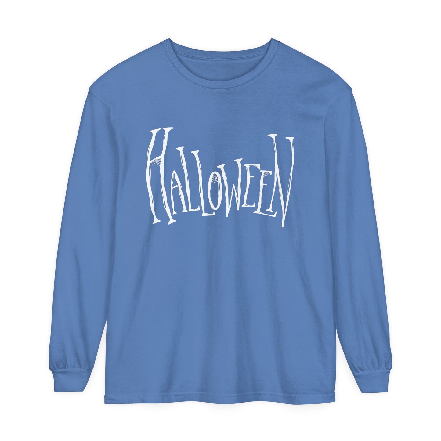 Halloween Unisex Garment-dyed Long Sleeve T-Shirt