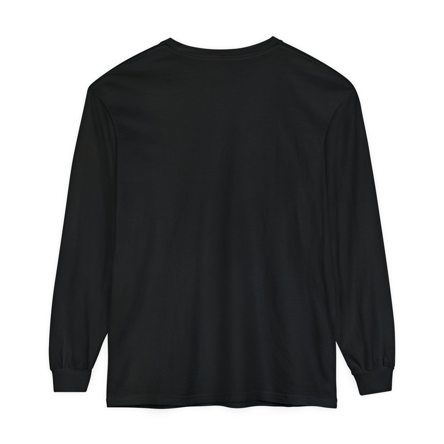 Cute Ghost Unisex Garment-dyed Long Sleeve T-Shirt