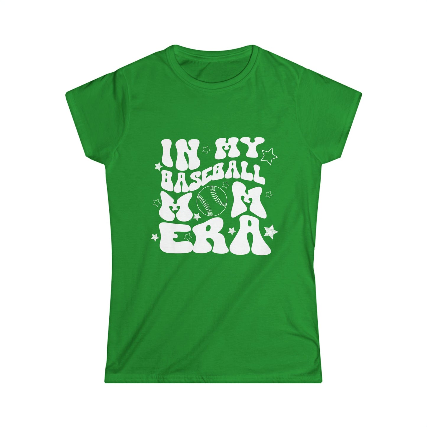 Baseball Mom Era Women's Softstyle Tee