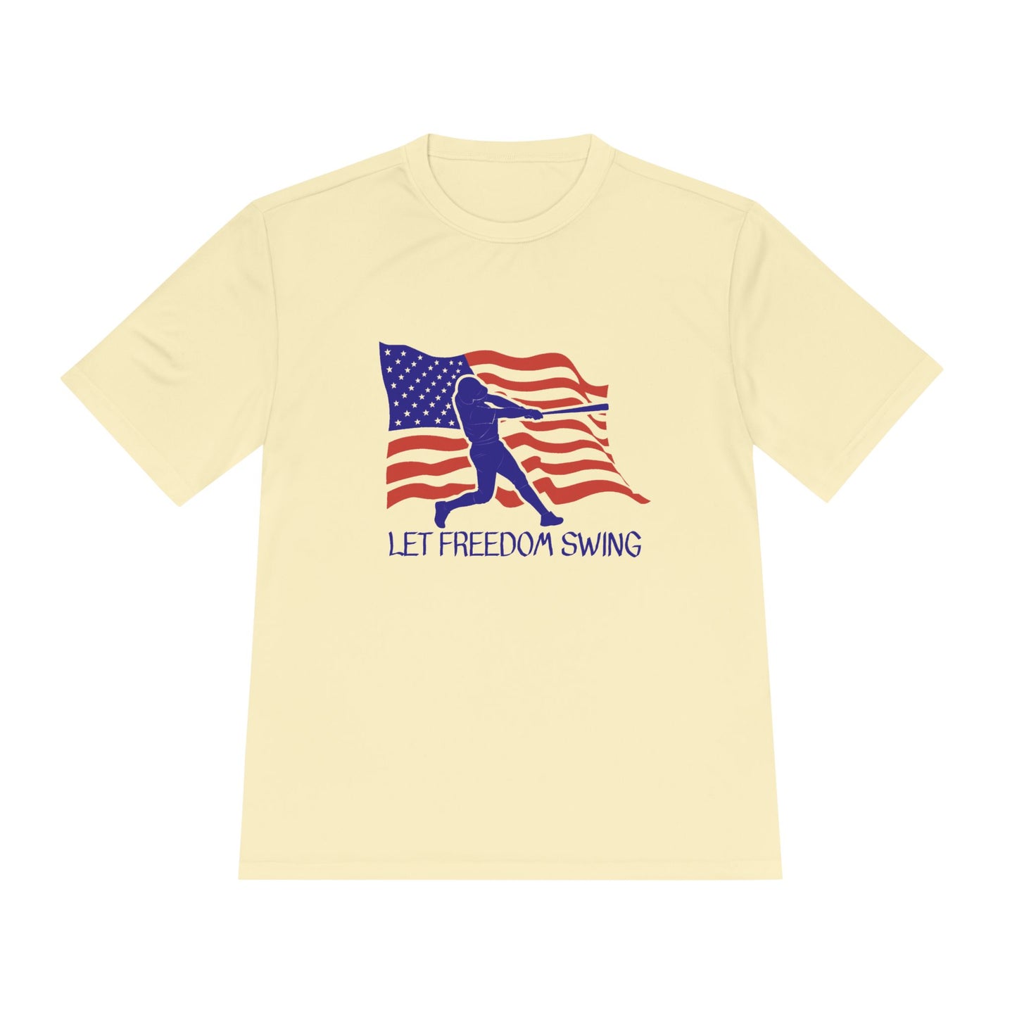 Let Freedom Swing Unisex Moisture Wicking Tee