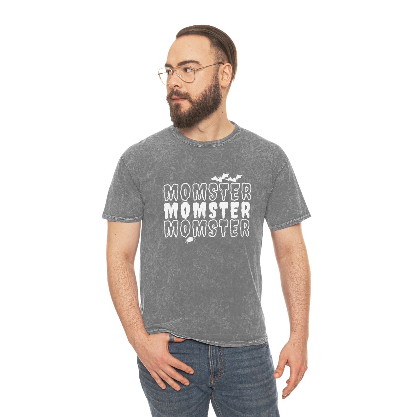 Momster Unisex Mineral Wash T-Shirt