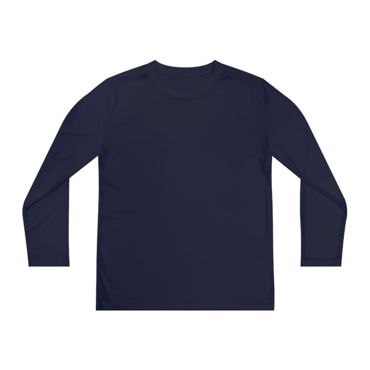 Cute Ghost Youth Long Sleeve Competitor Tee
