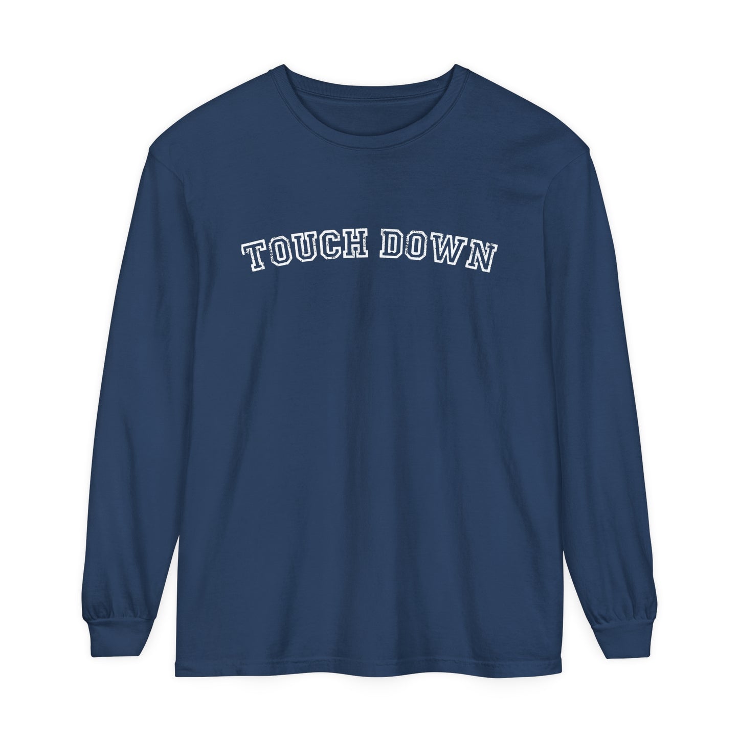 Touchdown Unisex Garment-dyed Long Sleeve T-Shirt