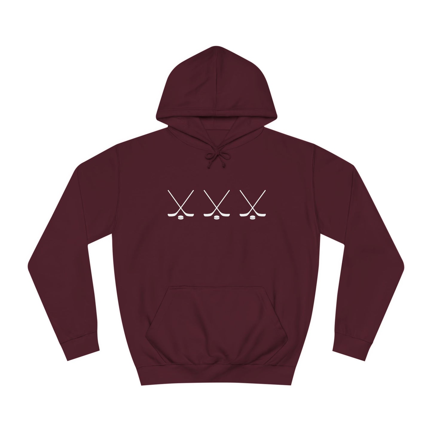 Hockey Sticks Unisex College Hoodie