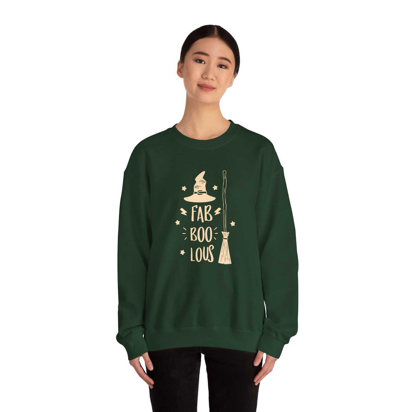 Fab Boo Lous Unisex Heavy Blend™ Crewneck Sweatshirt