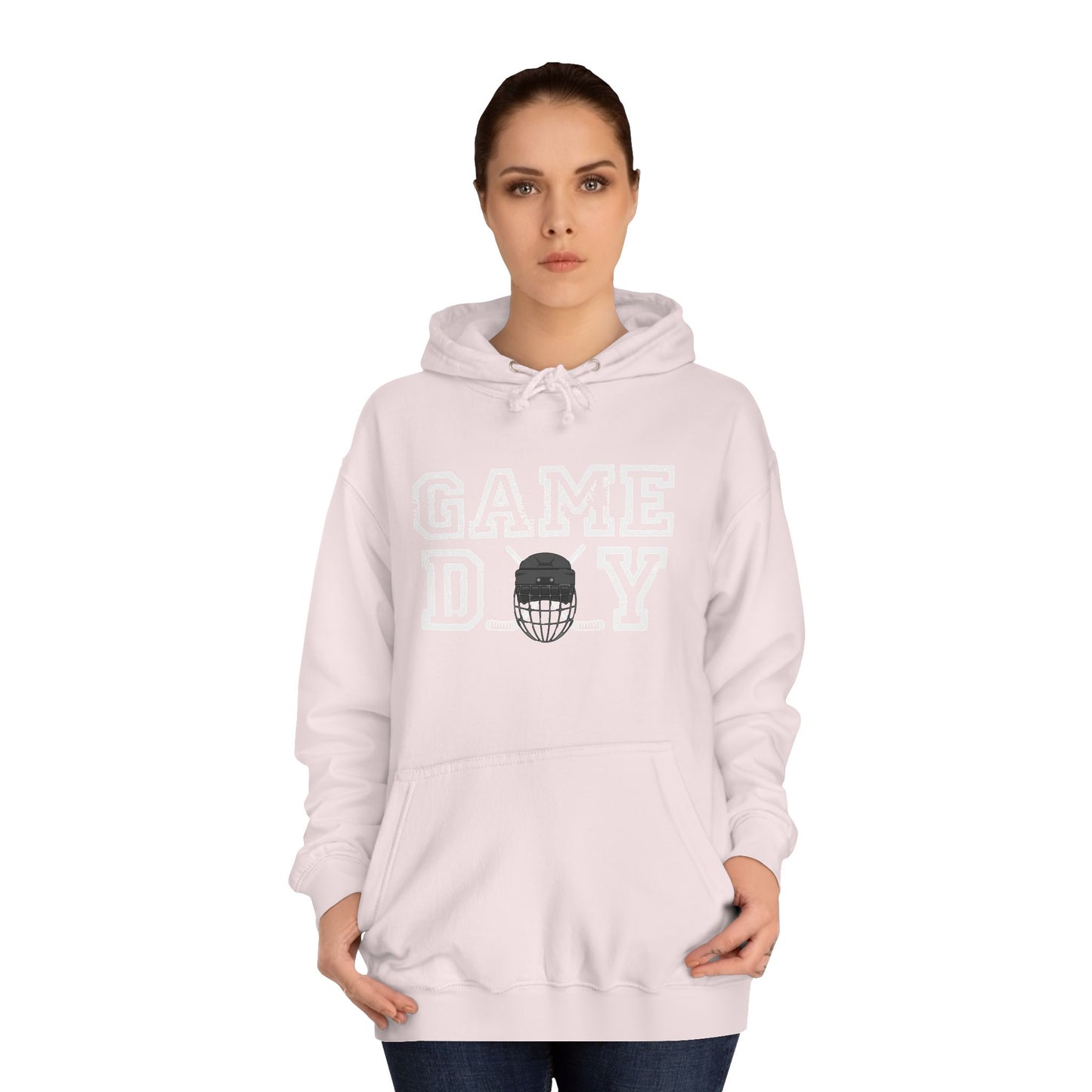Hockey Game Day Unisex College Hoodie