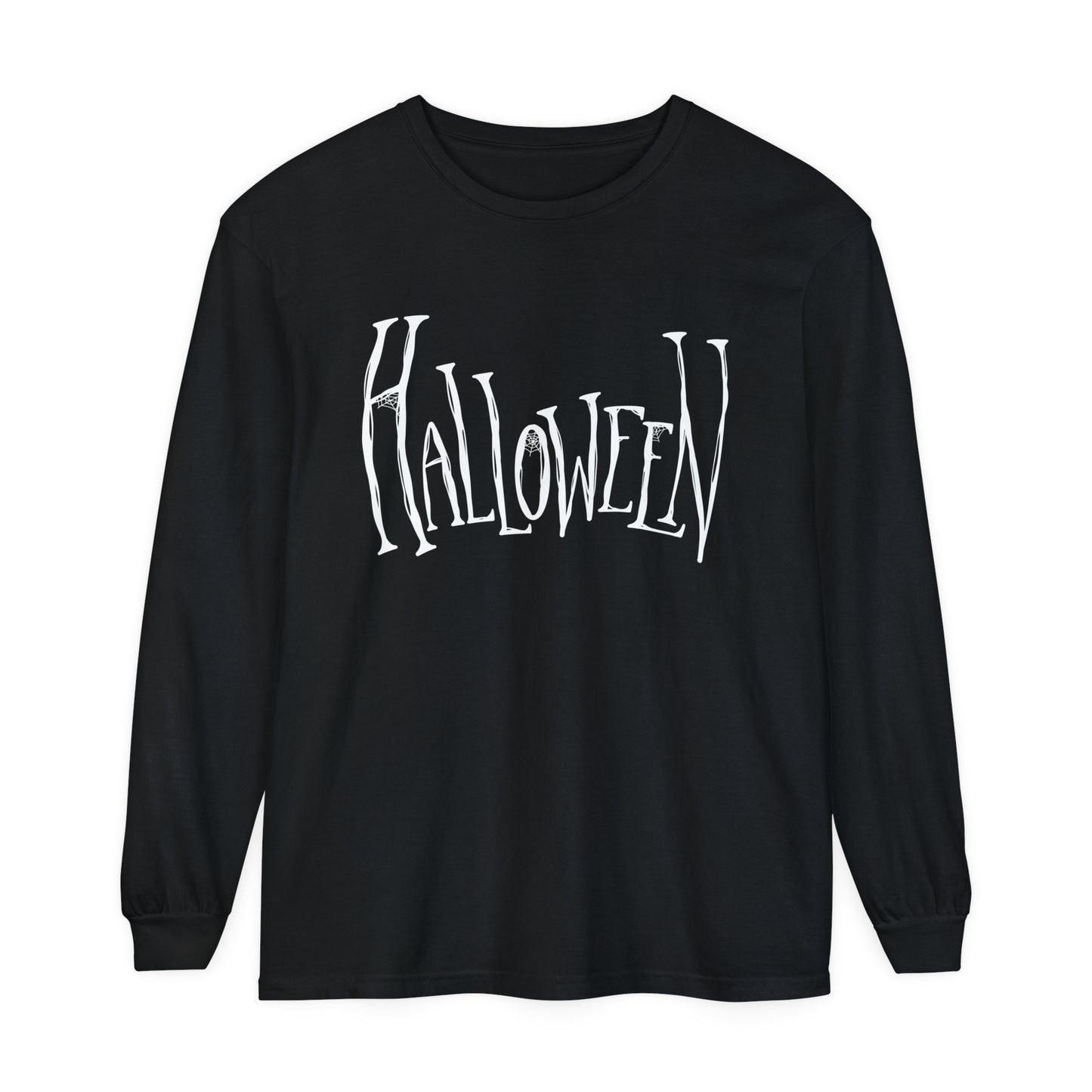 Halloween Unisex Garment-dyed Long Sleeve T-Shirt