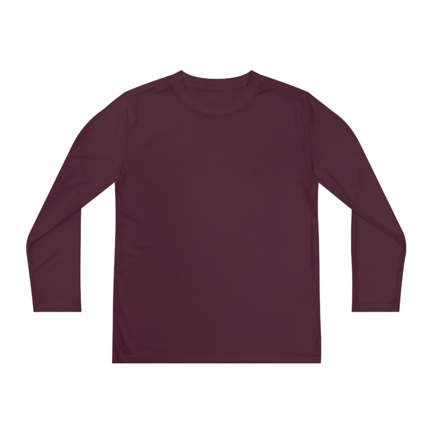 Cute Ghost Youth Long Sleeve Competitor Tee