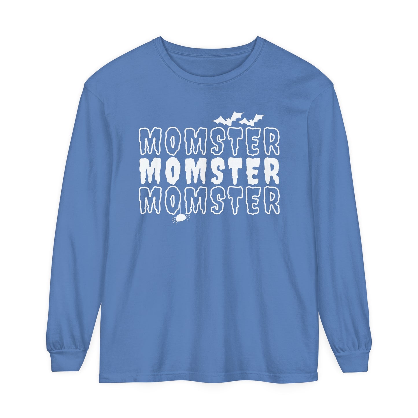 Momster Unisex Garment-dyed Long Sleeve T-Shirt