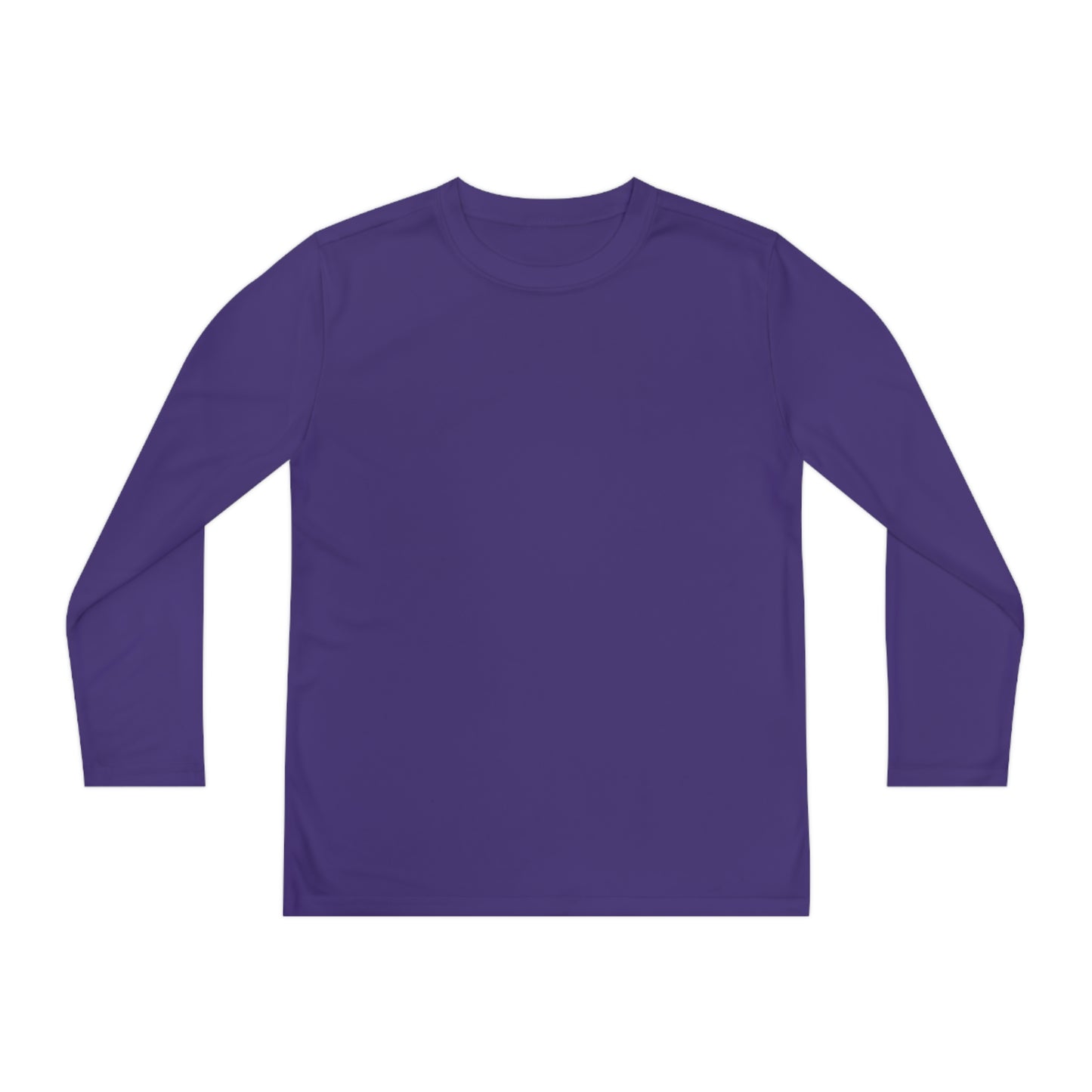 Cute Ghost Youth Long Sleeve Competitor Tee