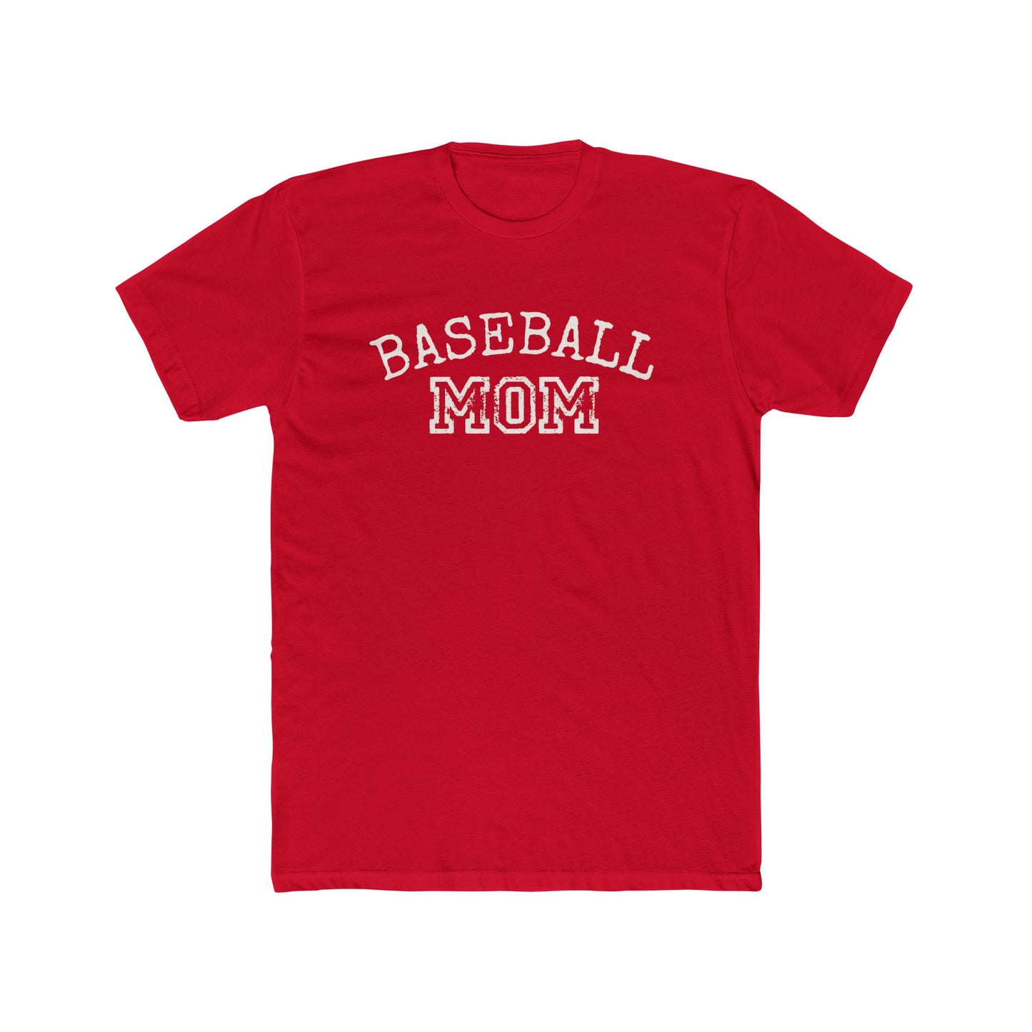 Baseball Mom Unisex Cotton Crew Tee
