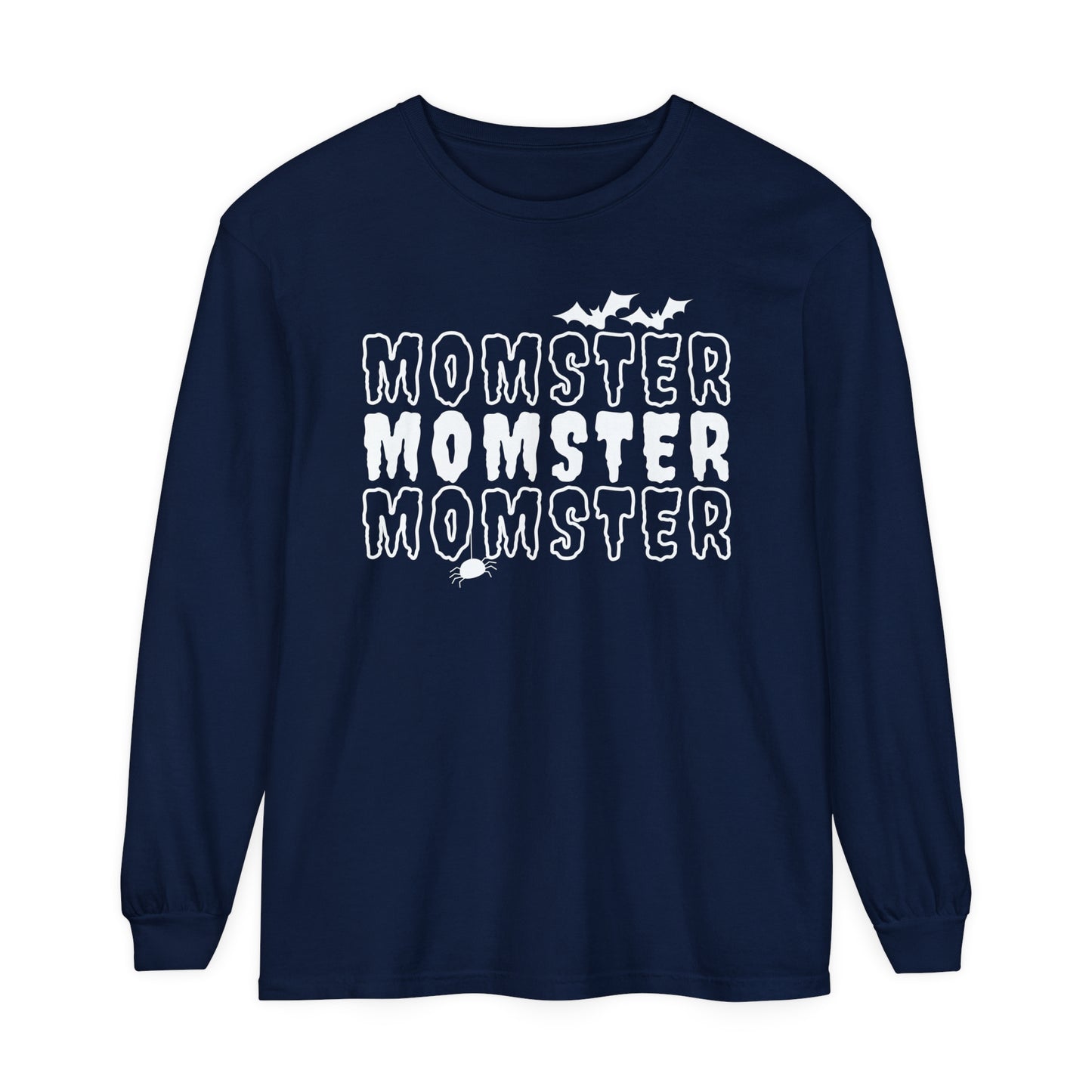 Momster Unisex Garment-dyed Long Sleeve T-Shirt
