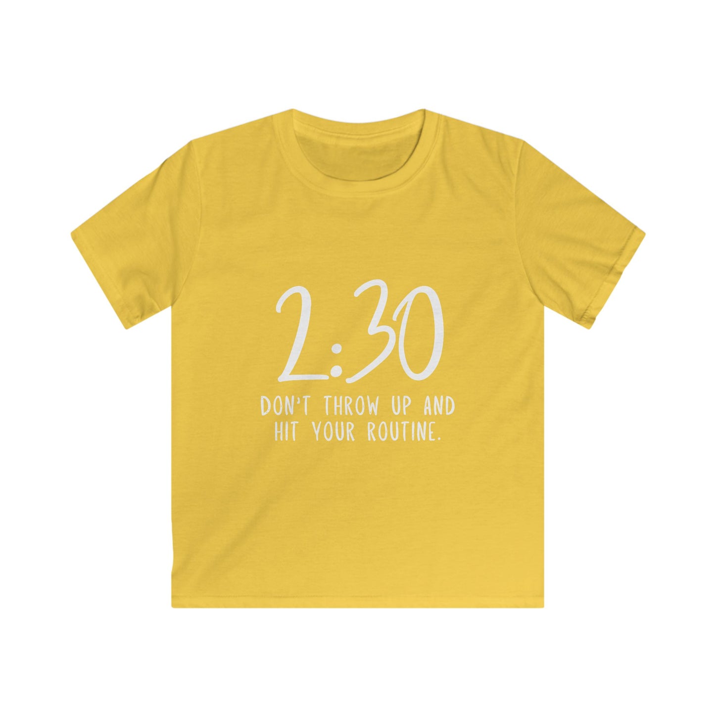 2:30 Hit Your Routine Kids Softstyle Tee