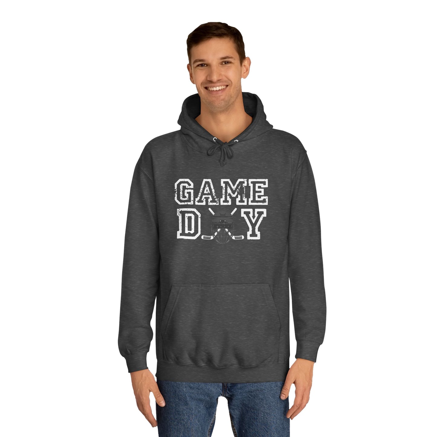 Hockey Game Day Unisex College Hoodie