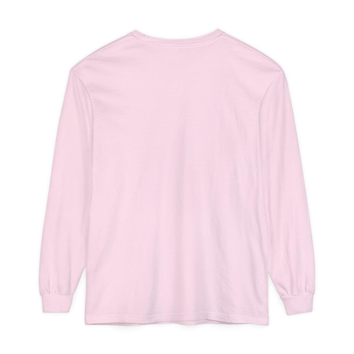 Cute Ghost Unisex Garment-dyed Long Sleeve T-Shirt