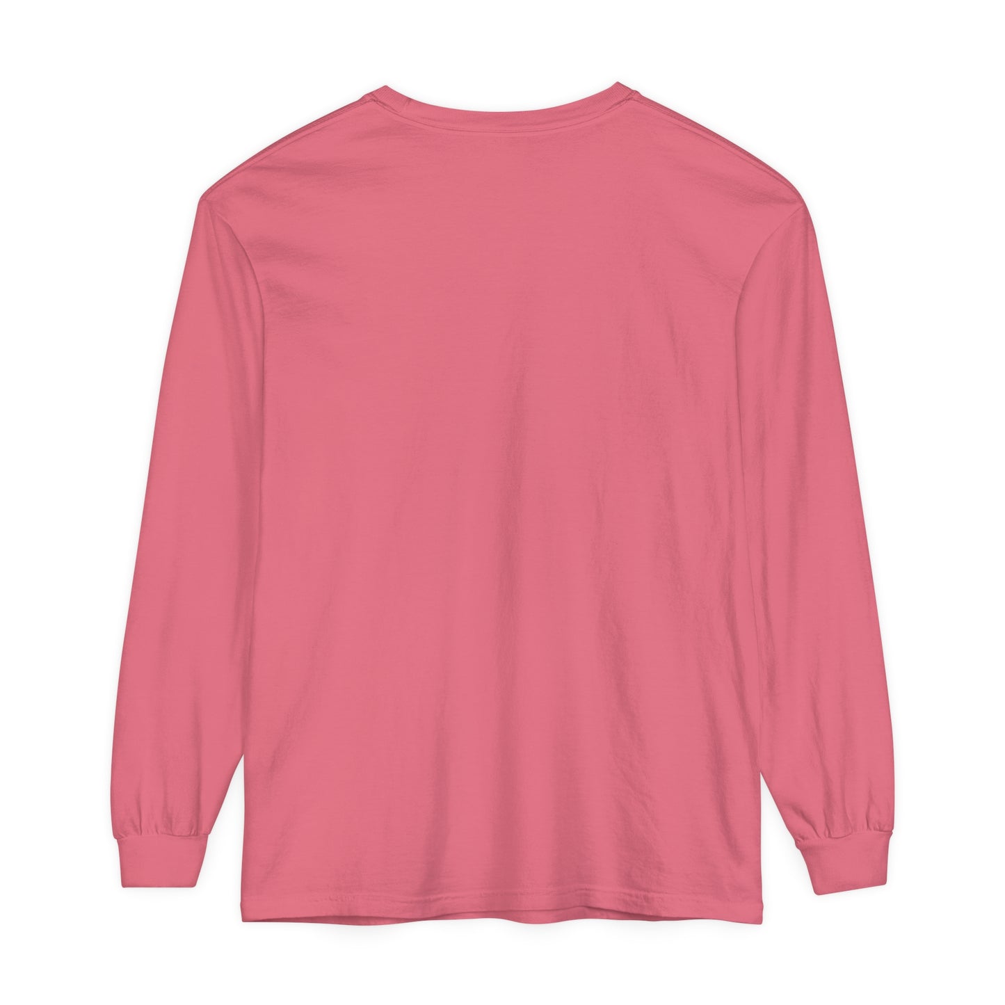 Basketball Ghost Unisex Garment-dyed Long Sleeve T-Shirt
