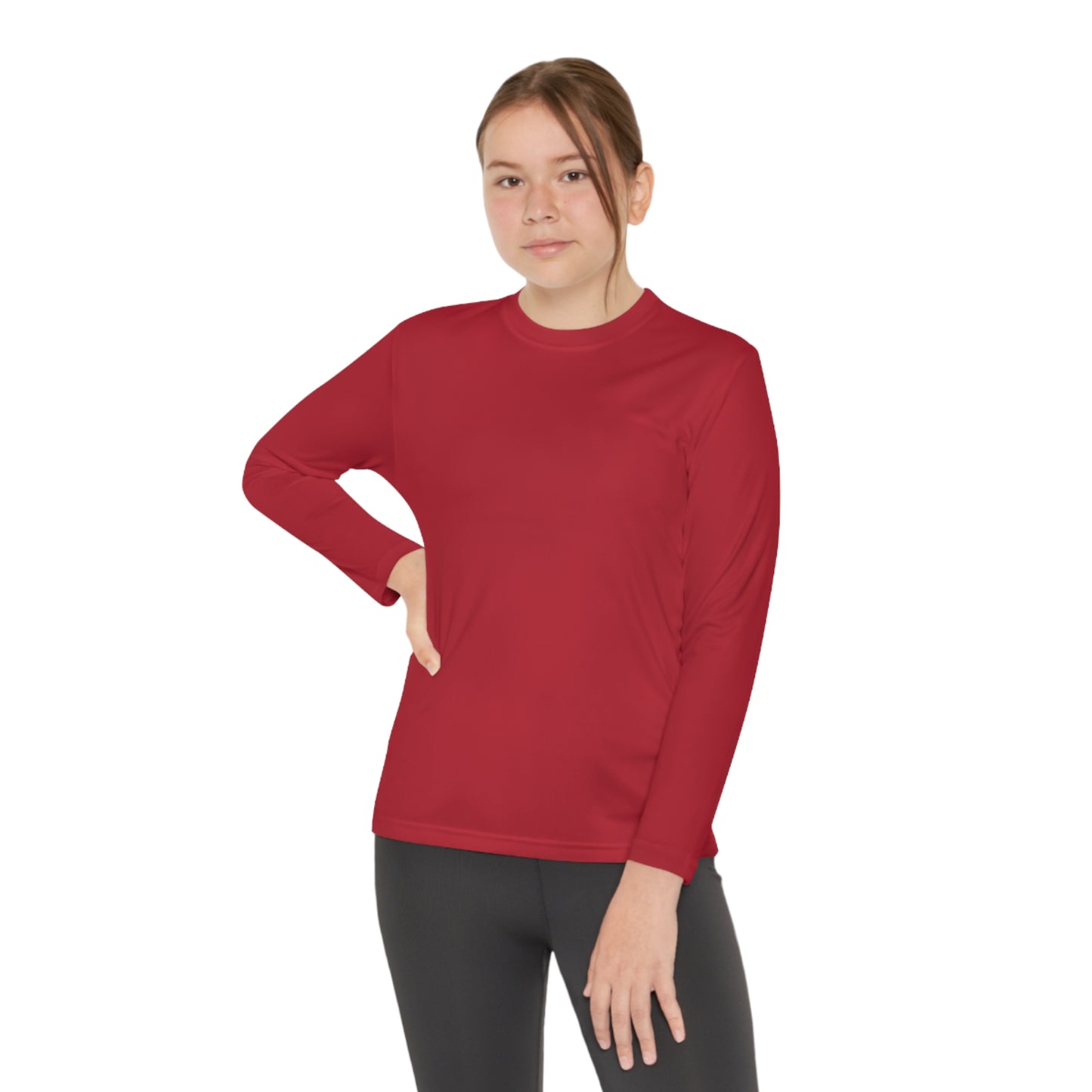 Hey Boo Youth Long Sleeve Competitor Tee