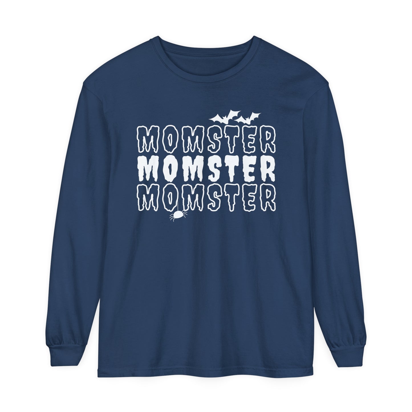 Momster Unisex Garment-dyed Long Sleeve T-Shirt