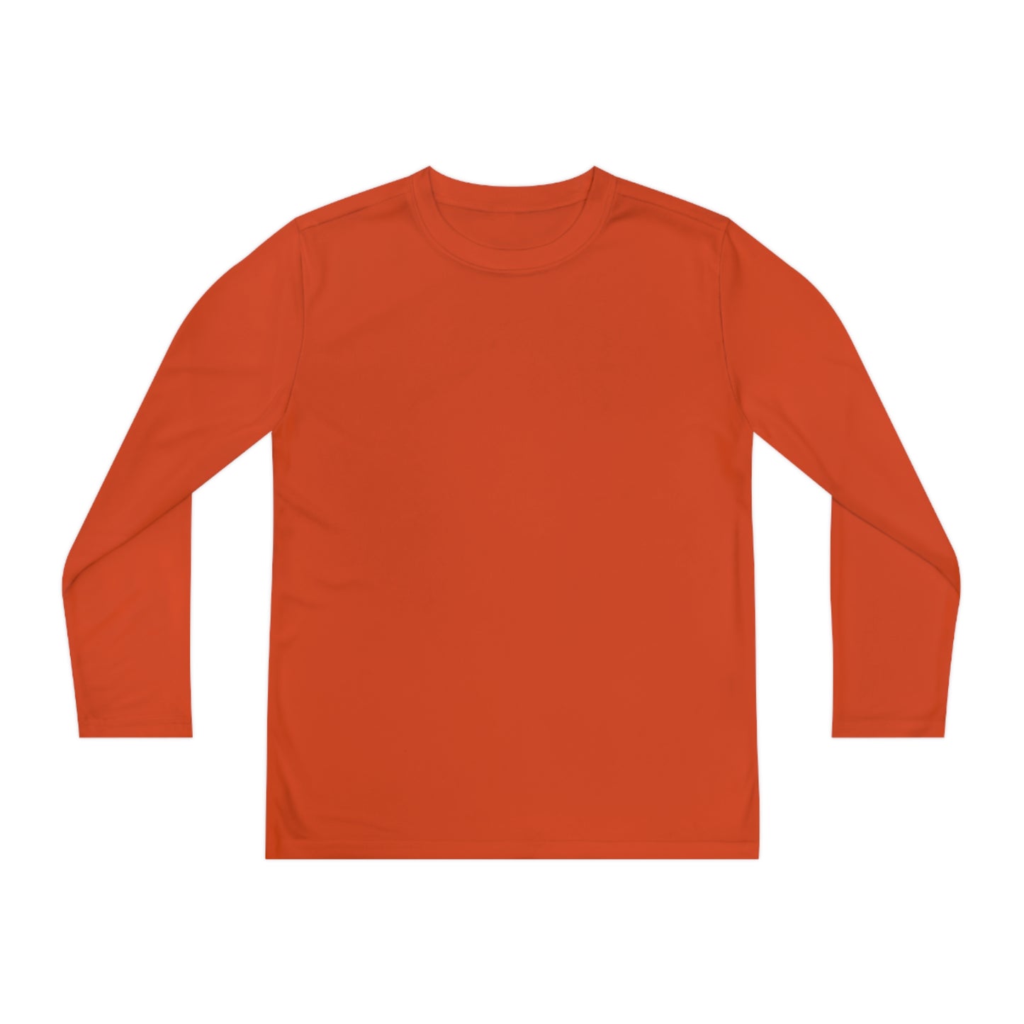 Cute Ghost Youth Long Sleeve Competitor Tee