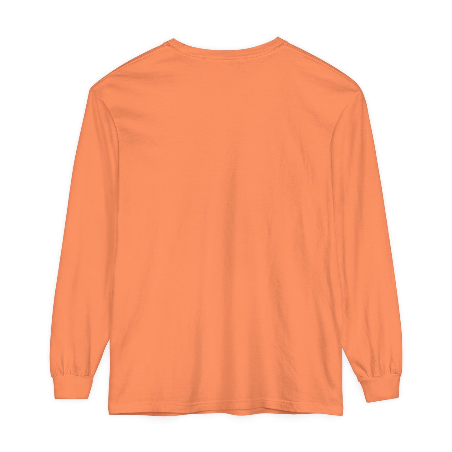 Basketball Ghost Unisex Garment-dyed Long Sleeve T-Shirt