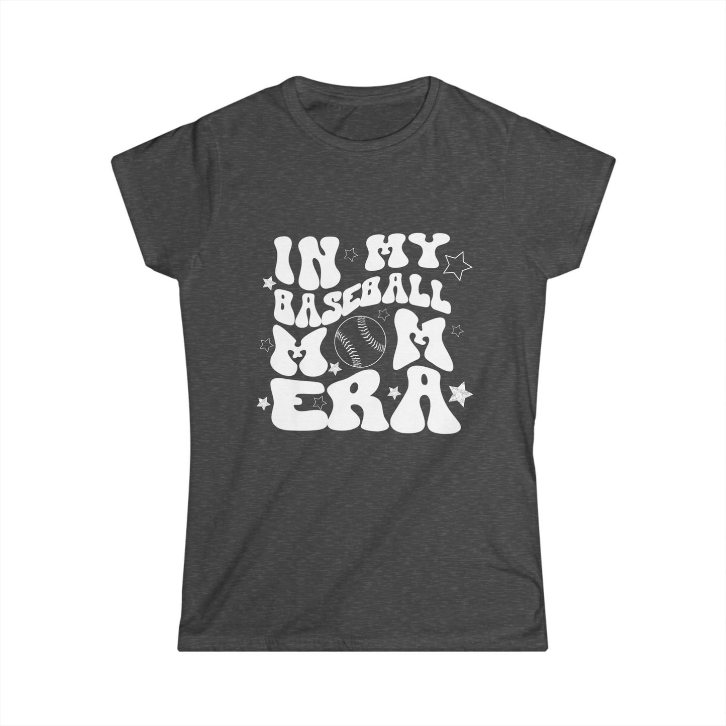 Baseball Mom Era Women's Softstyle Tee