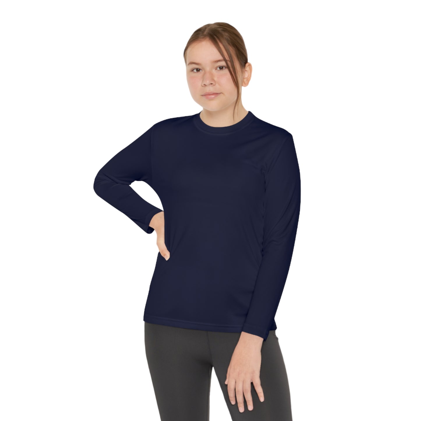 Hey Boo Youth Long Sleeve Competitor Tee