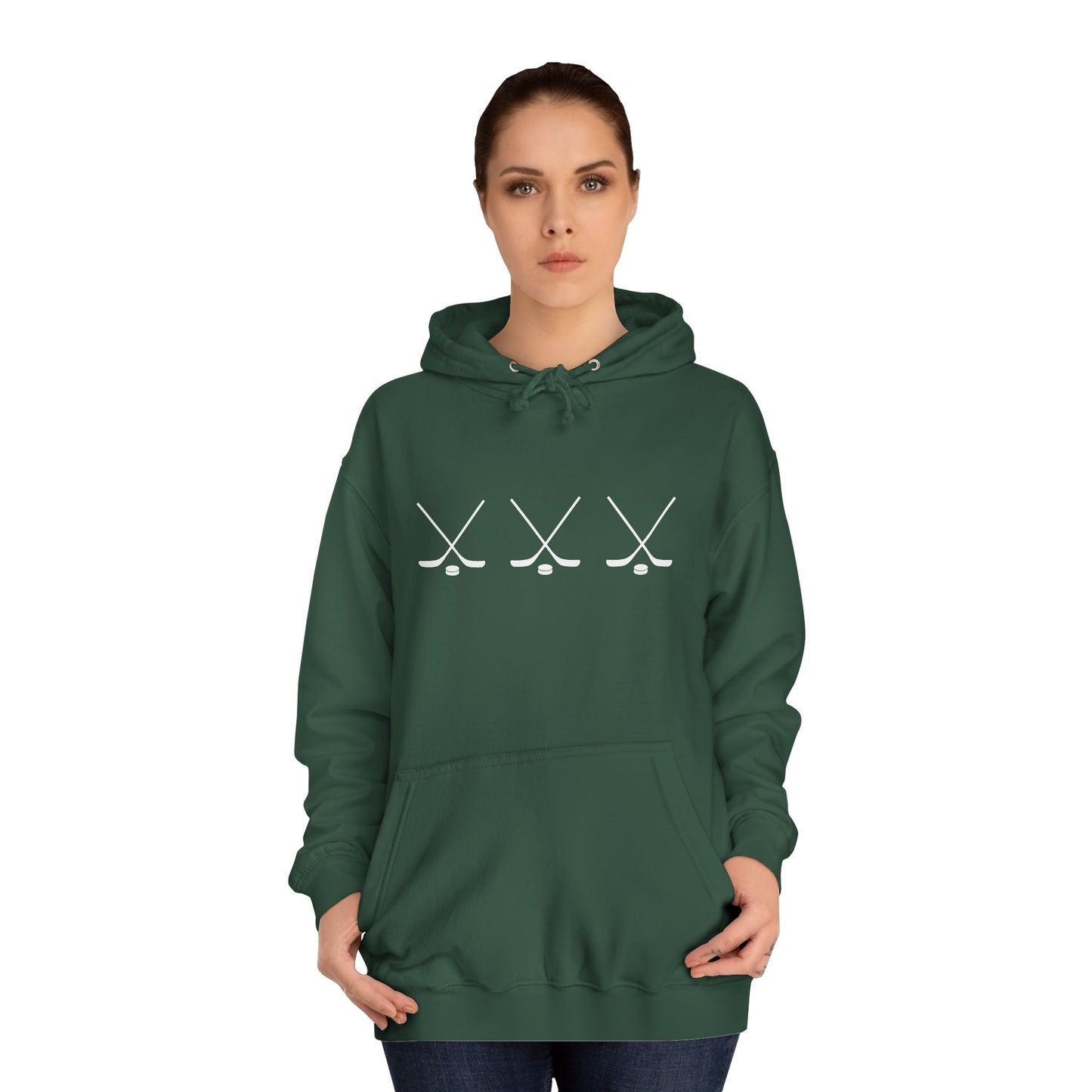 Hockey Sticks Unisex College Hoodie